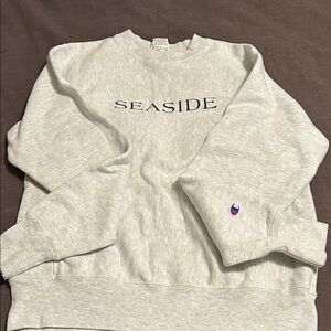 Champion Light Gray Seaside Sweatshirt